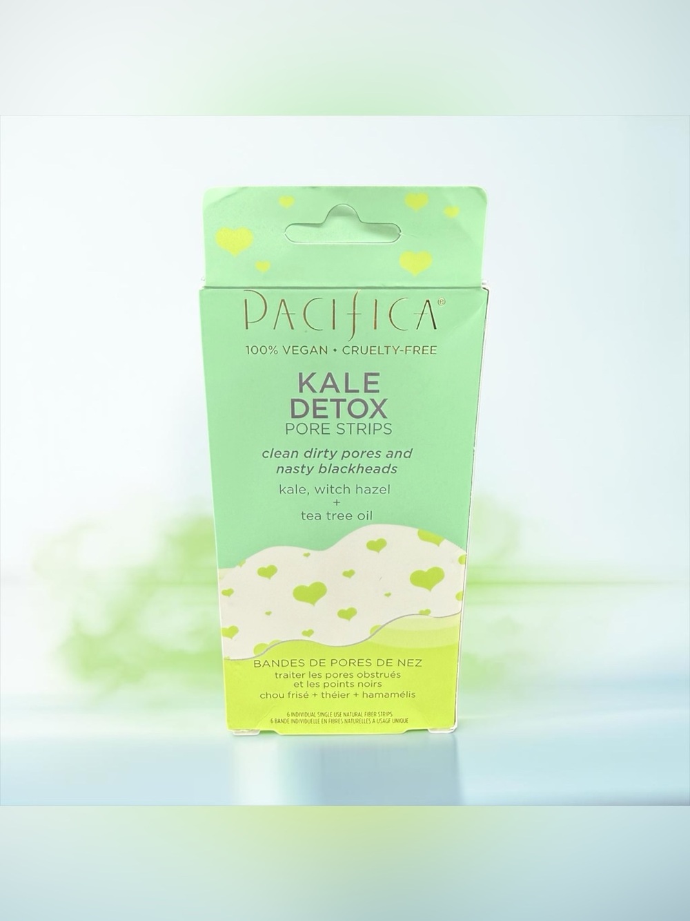 🏷️‼️5/$25🏷️‼️💚PACIFICA💚Kale Detox Pore Strips/NIB